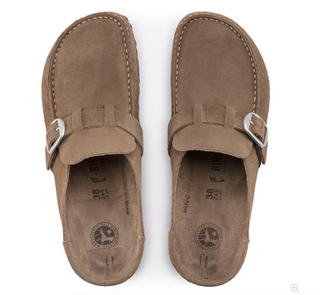 Buckley Suede Leather - Gray Taupe