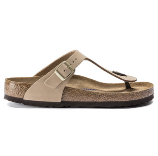 Gizah Soft Footbed - Nubuck Leather Sandcastle