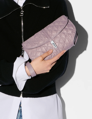 Small Astor Convertible Clutch - Quail