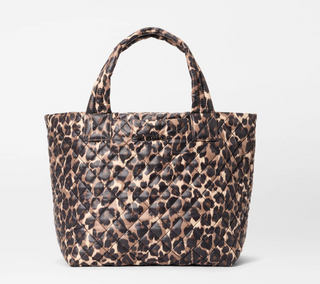 Small Metro Tote Deluxe - Leopard