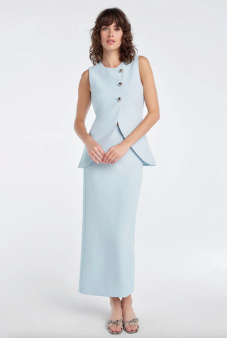 The Rachel Skirt - Sky Blue