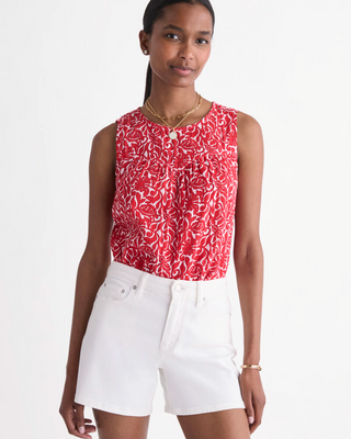 Lynn Top - Lighthouse Red Leila