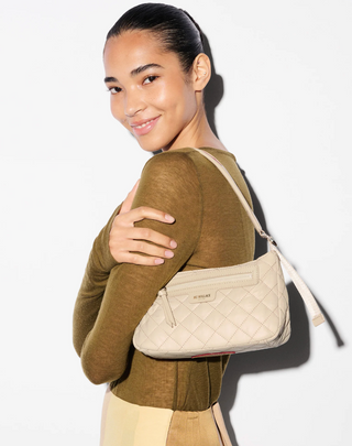 Small Park Shoulder Bag - Buff