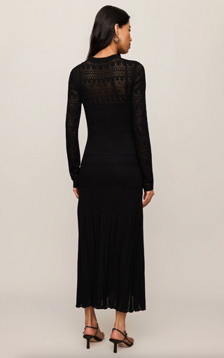 Avery Midi Dress - Black