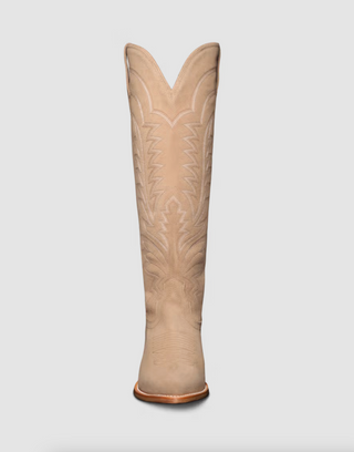 The Abby Wide Calf - Driftwood Suede