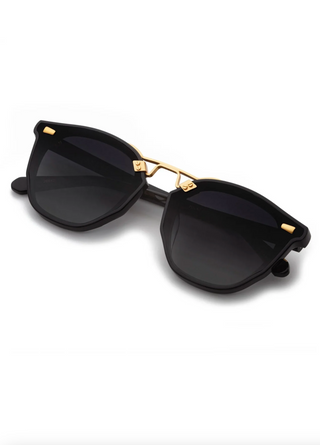 BEAU NYLON | Black + Shadow 24K Polarized