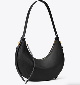 Romy Half Moon Bag - Black