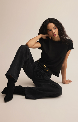 Modern Slub Tee - Black