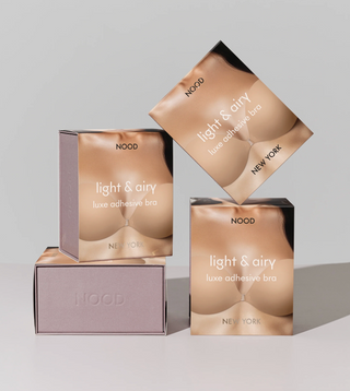 Light and Airy Luxe Adhesive Bra - Soft Tan