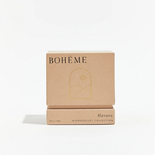 Boheme Scented Soy Wax Candle - Havana