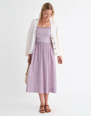 Ellen Midi Dress - Mariner