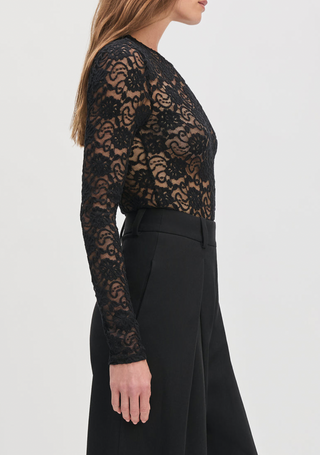 The Heart Of A Women Bodysuit - Black