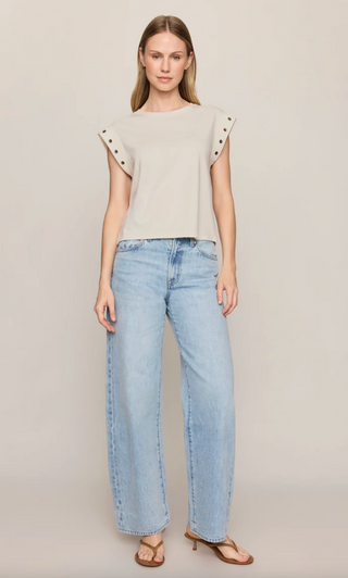 Camino Grommet Top - Sandstone