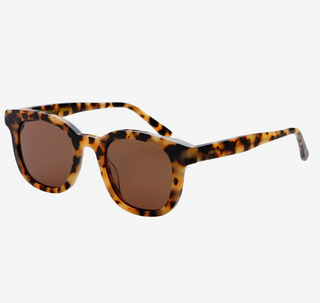 Jasper Acetate Unisex Sunglasses - Milky Tortoise