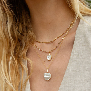 Gemma Mother of Pearl Charm