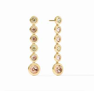 Rainbow Tier Earring - Champagne Radiance