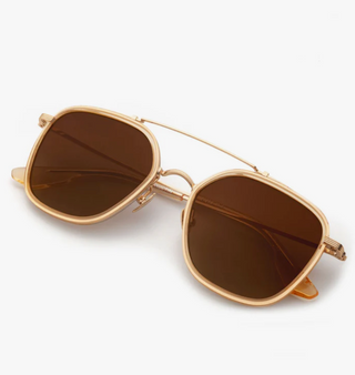 Austin - 18K Titanium + Champagne Polarized
