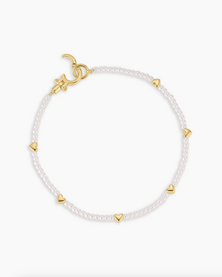 Amour Pearl Bracelet - Gold