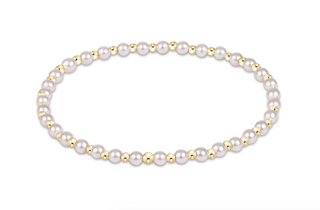 grateful pearl 3mm bracelet