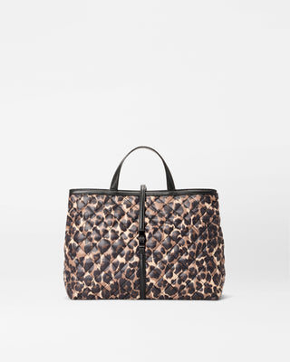 Medium Astor Top Handle - Leopard