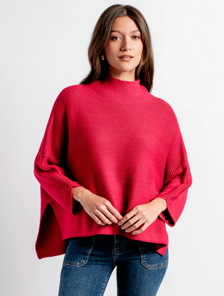 Boho Sweater - Holly Berry