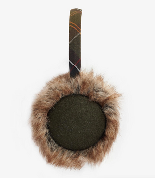 Barbour Barrhill Tartan Ear Muffs - Classic Tartan
