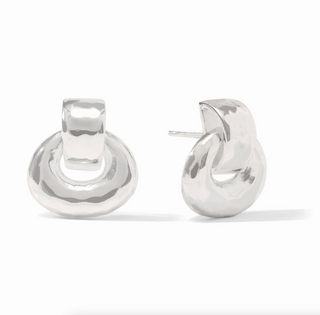 Avalon Demi Doorknocker Earring-Silver-OS