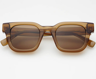 Atlas Acetate Rectangular Sunglasses - Brown