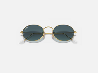 Oval Arista - Blue / Gold
