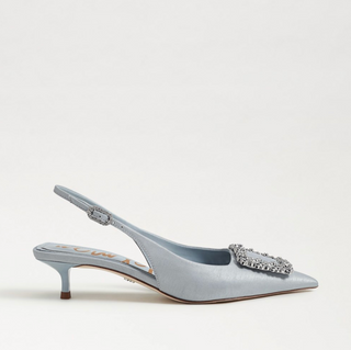 Kaitlyn Heels - Cape Blue Silk