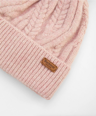 Barbour Elsdon Beanie Hat - Gardenia
