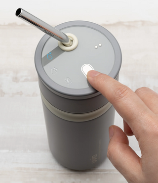 Uvio Self Purifying Water Bottle - Grey