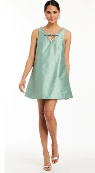 Willa Mini Dress - Jade