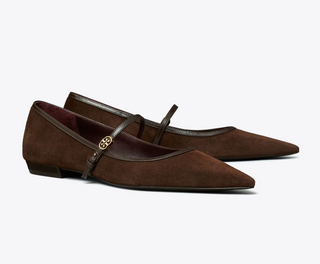 Double T Buckle Mary Jane - Dark Cocoa