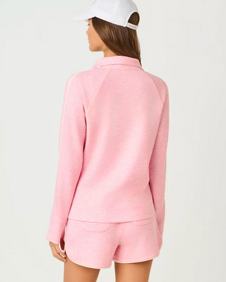 Elemis Pullover - Heathered Conch Shell Pink UPF50+