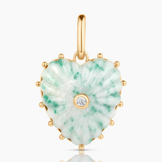 Malene Green Dot Clip Charm