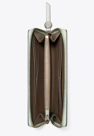 Romy Zip Continental Wallet - Rose Mint