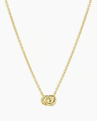 Crew Interlocking Necklace - Gold