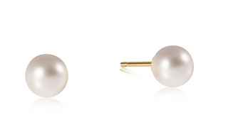 Classic 6mm Ball Stud - Pearl
