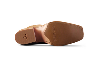 The Charlie - Camel/Cowhide