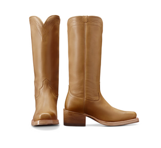 The Charlie - Camel/Cowhide