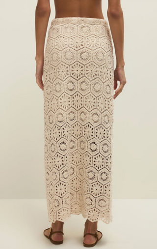 Raquel Lace Skirt - Natural