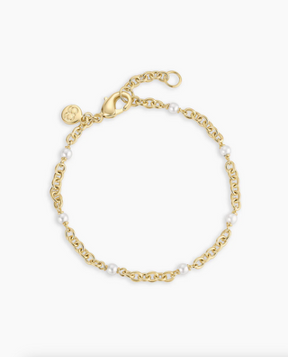 Finley Pearl Dot Bracelet - Gold