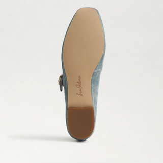 Michaela Mary Jane Flat - Azure Blue