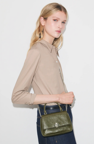Charlie Quilted Mini Top Handle - Leccio