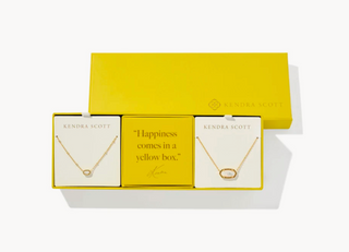 Elisa Gift Set of 2 - Gold Ivory Mother of Pearl