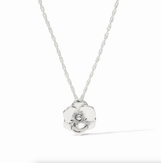 Bloom Delicate Necklace-Silver-OS