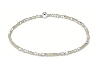 Hope Unwritten Sterling Bracelet - Milkshake