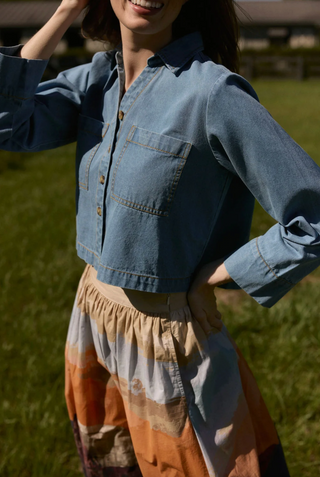 Megs Top - Denim
