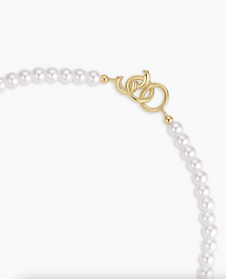 Finley Pearl Necklace - Gold